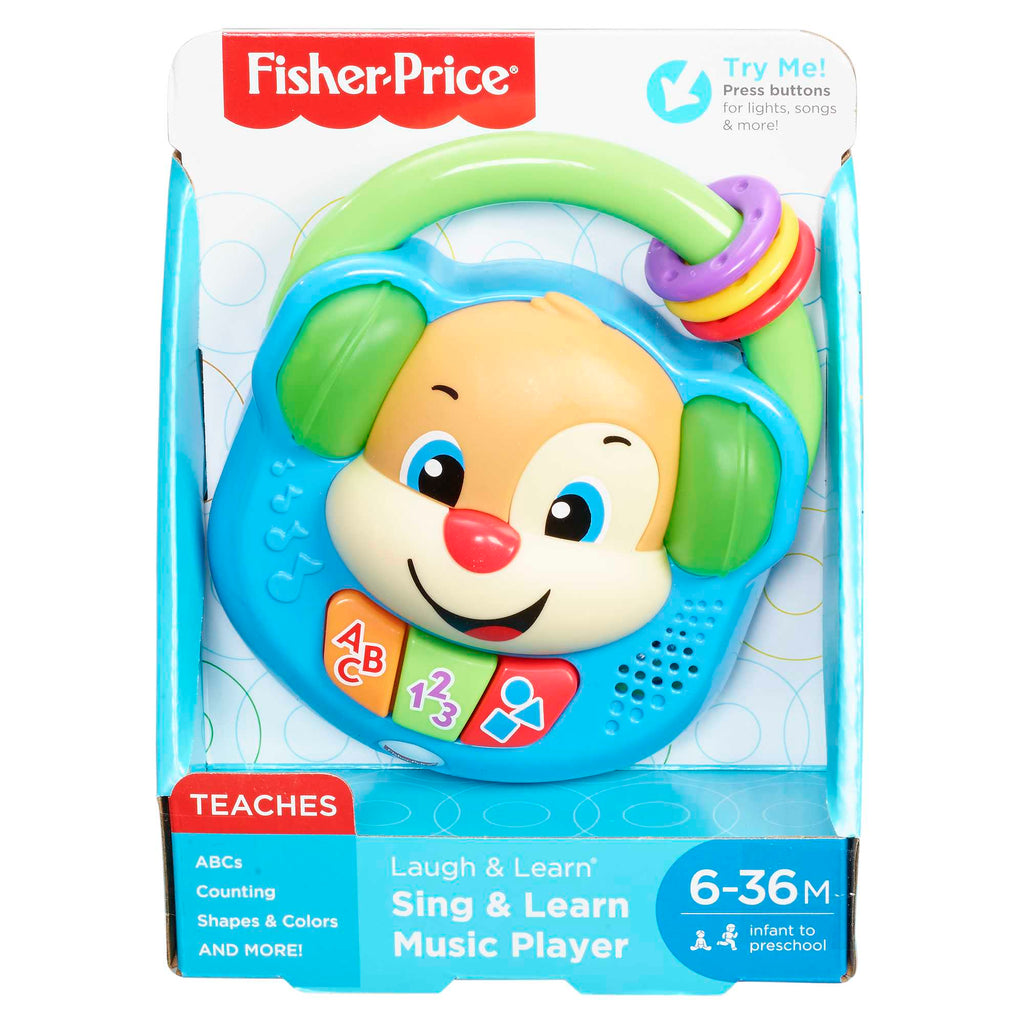 Fisher-Price Laugh & Learn Sing & Learn Music Player Baby & Toddler Toy Pretend Radio