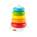 Fisher-Price Rock-A-Stack Ring Stacking Toy For infants, Made With Plant-Based Materials