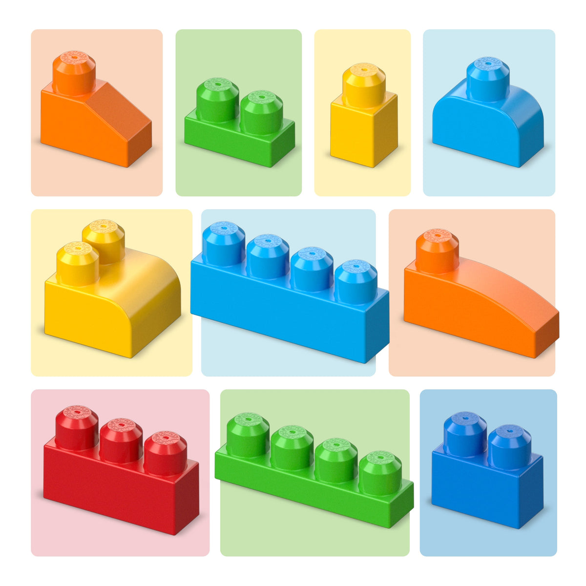 Mega Bloks Juguete de Construcción bolsa clásica con 150 bloques