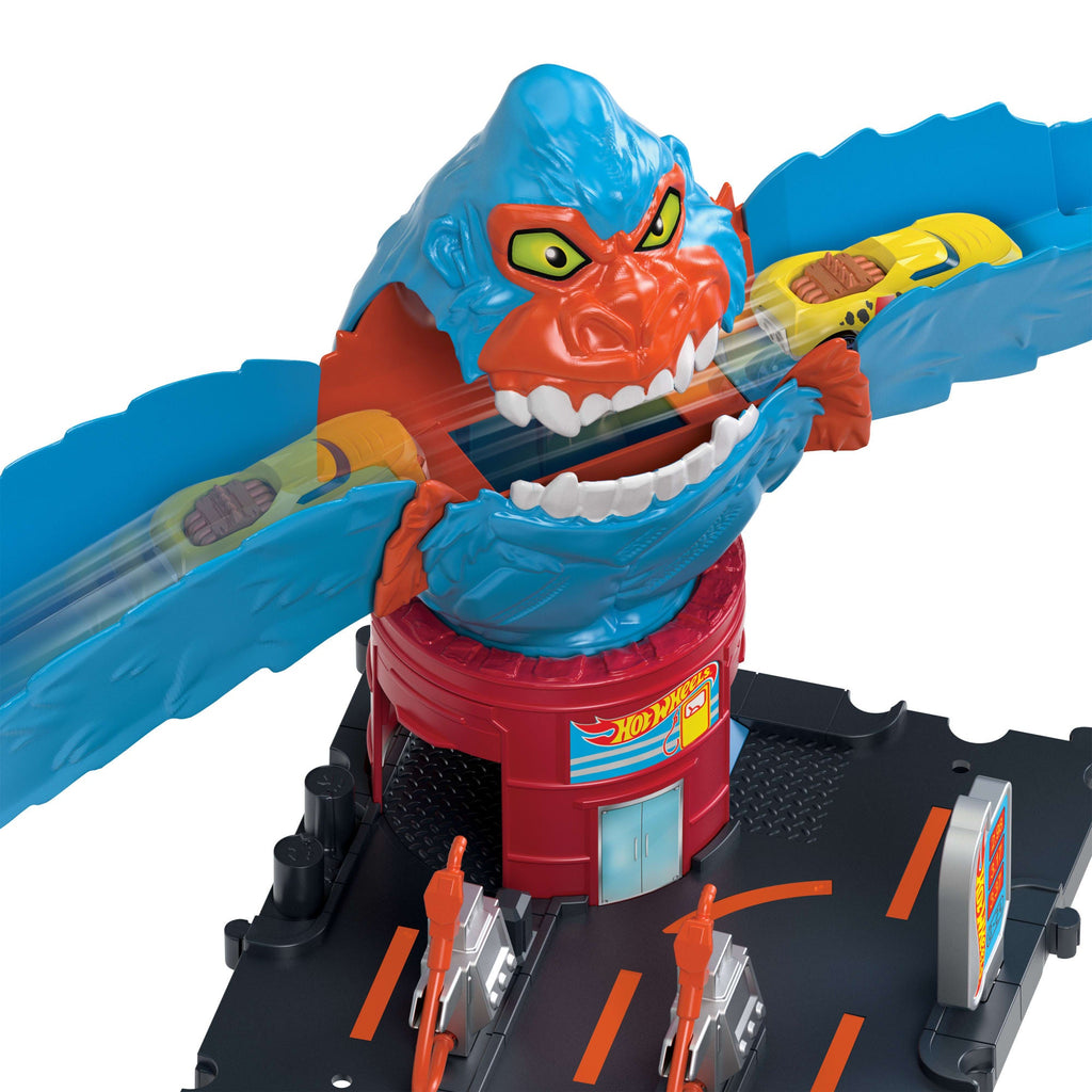 Hot Wheels City Pista de Brinquedo Nêmesis Gorila