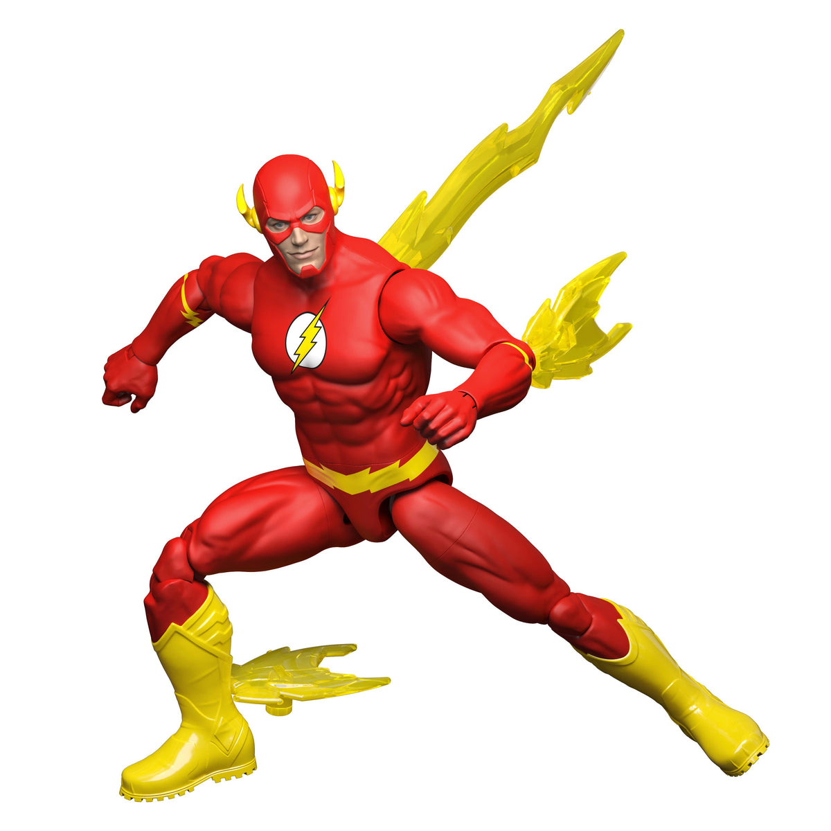 DC Premier 6.5 Inch The Flash Action Figure Series 1, Detailed Design With 22 Articulations