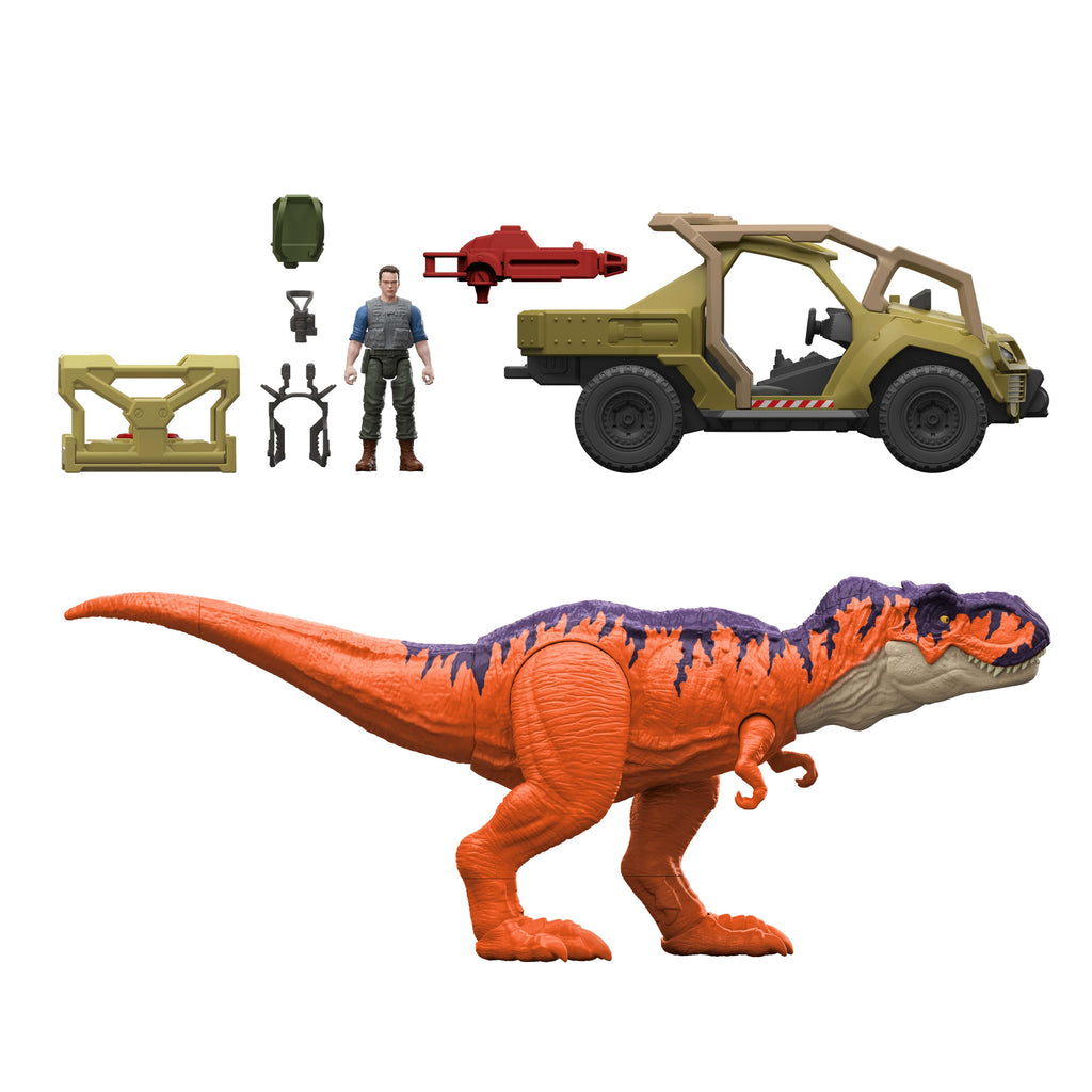 Jurassic World Legacy Collection Reimagined Tyrannosaurus Rex All-Terrain Capture Pack