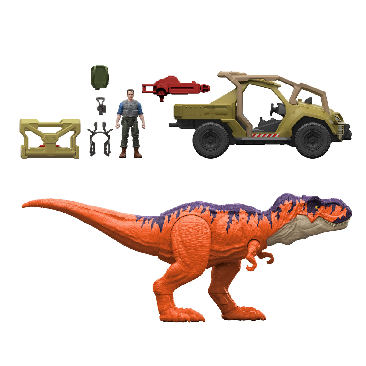 Jurassic World Legacy Collection Reimagined Tyrannosaurus Rex All-Terrain Capture Pack