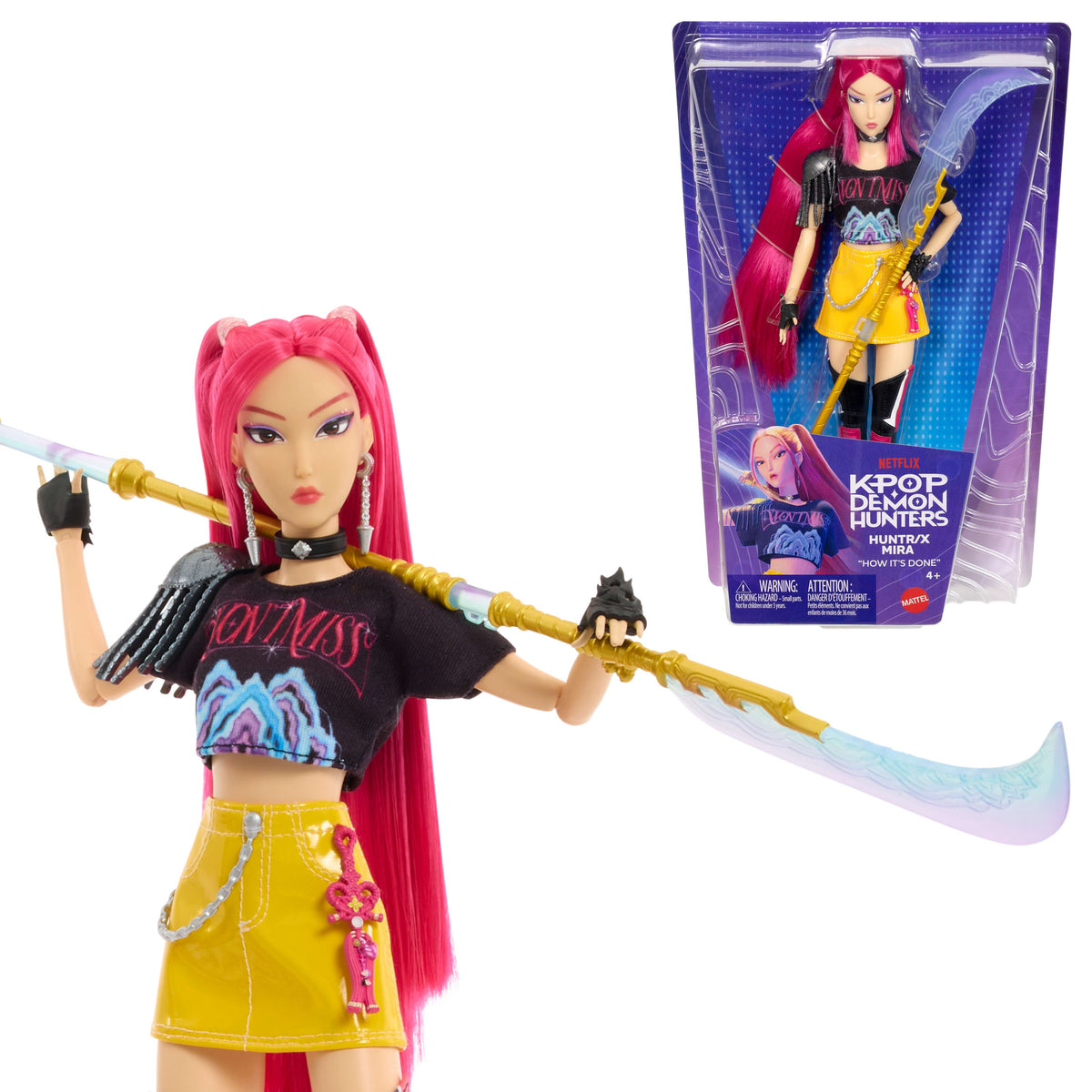 KPop Demon Hunters Boneca Mira