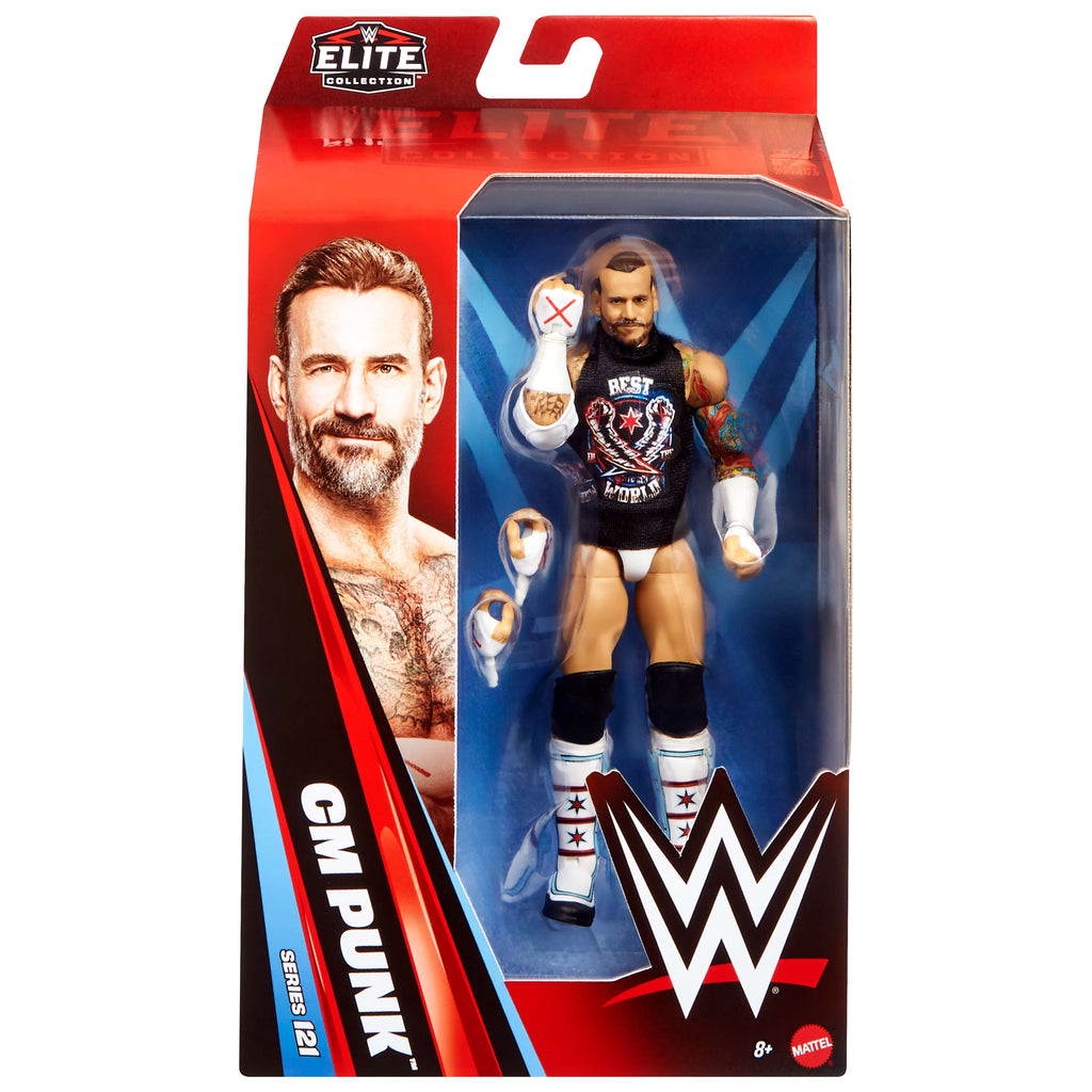 Wwe Figurine Articulée Élite Cm Punk