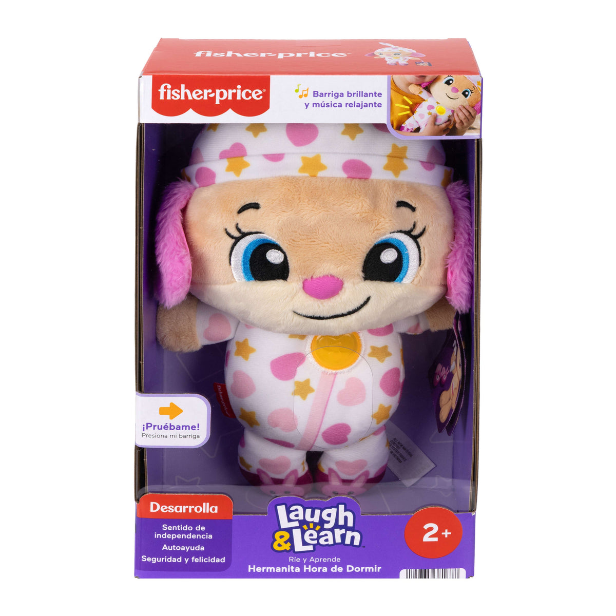 Fisher-Price Infant-Learning Juguete para Bebés Hermanita Hora de Dormir