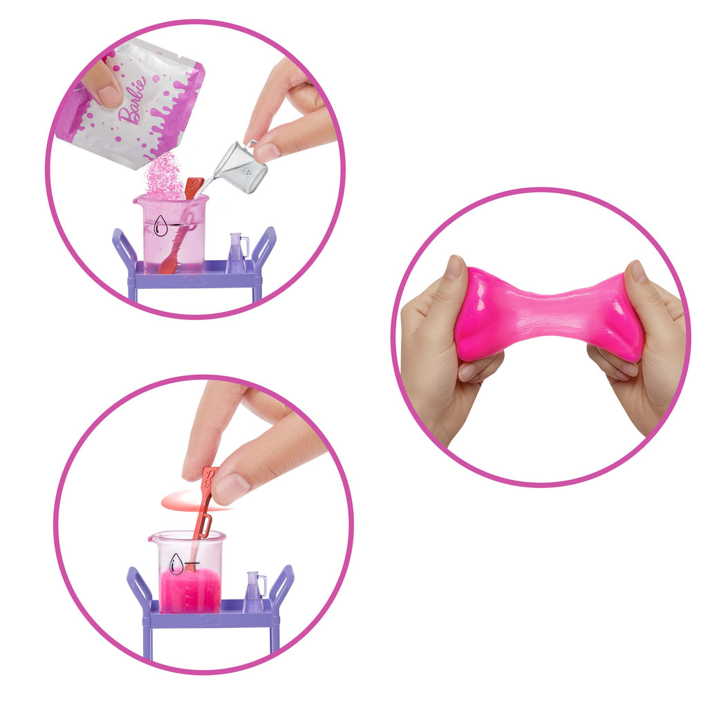 Barbie Careers Fashion Doll, Stem Science Lab Playset, Slime & Crystal Accessories, Themed Outfit