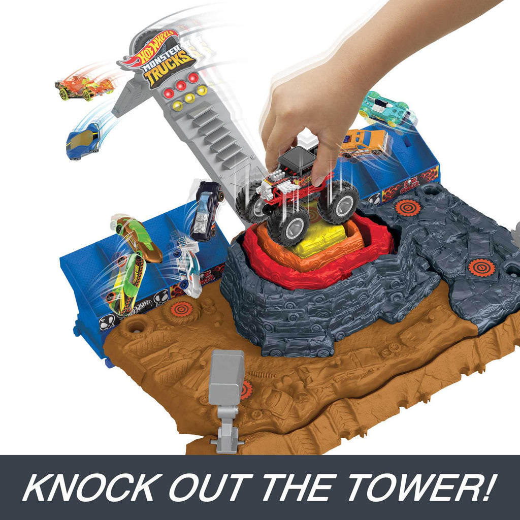 Hot Wheels® Monster Trucks Arena Smashers™ Bone Shaker™ Ultimate Crush Yard™