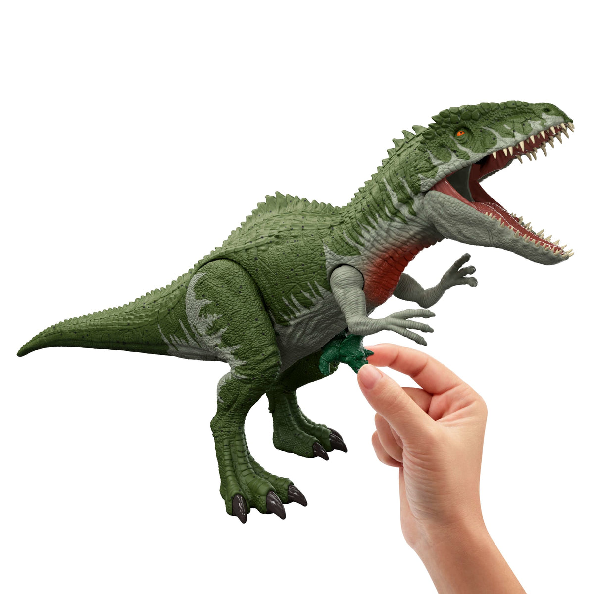 Coffret de 2Figurines de Dinosaures Jurassic World: Giganotosaure et Thérizinosaure