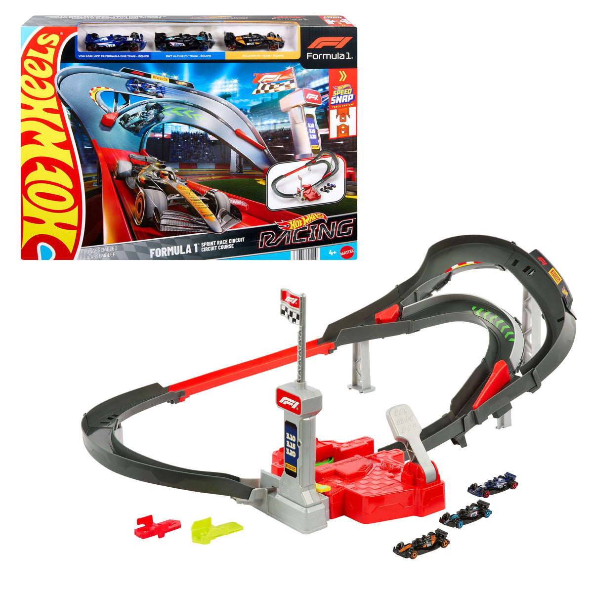 Hot Wheels Racing Pista de Brinquedo Sprint