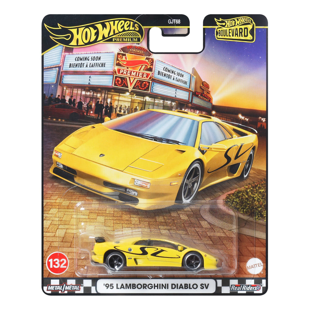 Hot Wheels Collector Vehículo de Colección Lamborghini Diablo SV