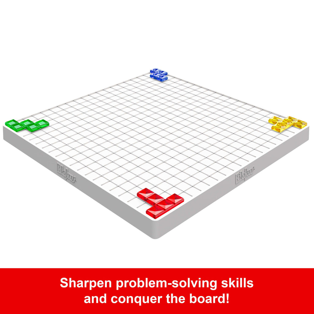 Blokus Strategy Board Game, Family Game For Kids & Adults With Colorful Pieces & Just One Rule