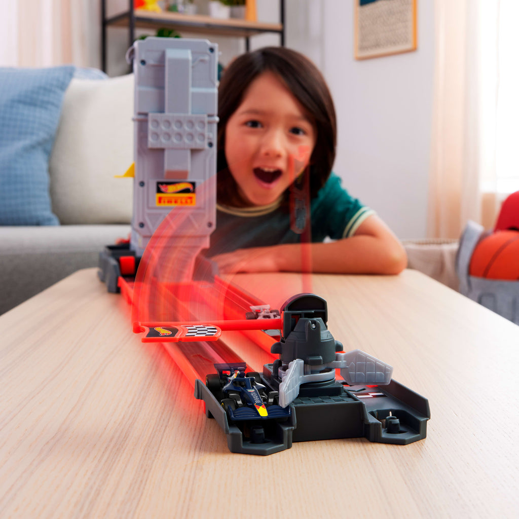Hot Wheels-Coffret Piste Grille de Départ Formule 1®