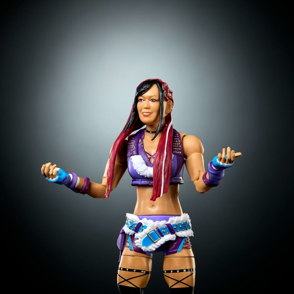 WWE Elite Iyo Sky Action Figure, Series #122 Set, 6-Inch Collectible With Articulation & Accessories