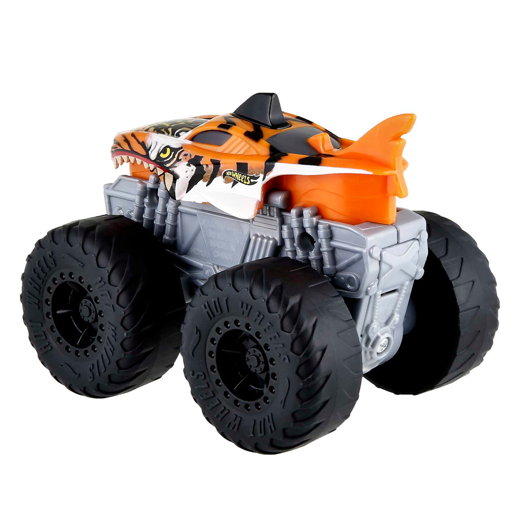 Hot Wheels Monster Trucks Véhicule Tiger Shark Sons et Lumières