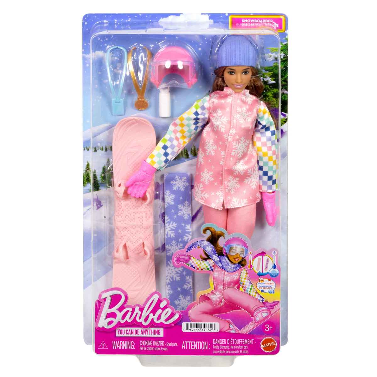 Barbie Coffret Barbie Snowboardeuse