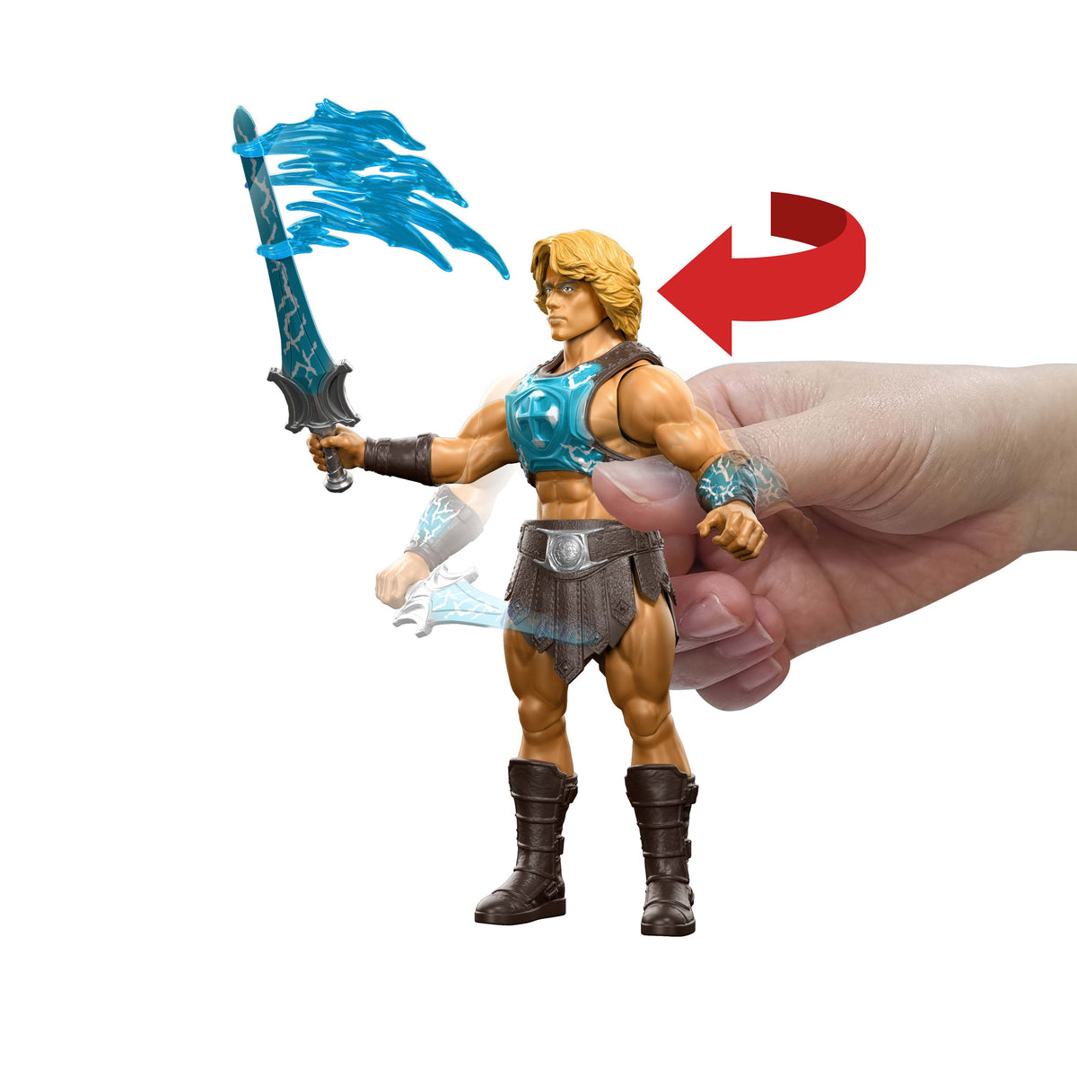 Masters Of The Universe Película He-Man con Movimiento de 5.5 Pulgadas