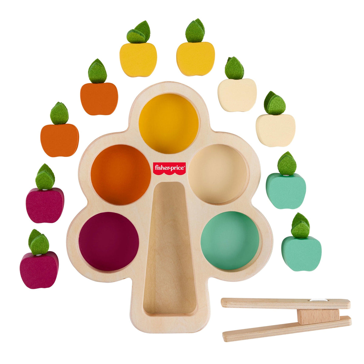 Fisher-Price®Arbre de Tri en Bois de Montessori