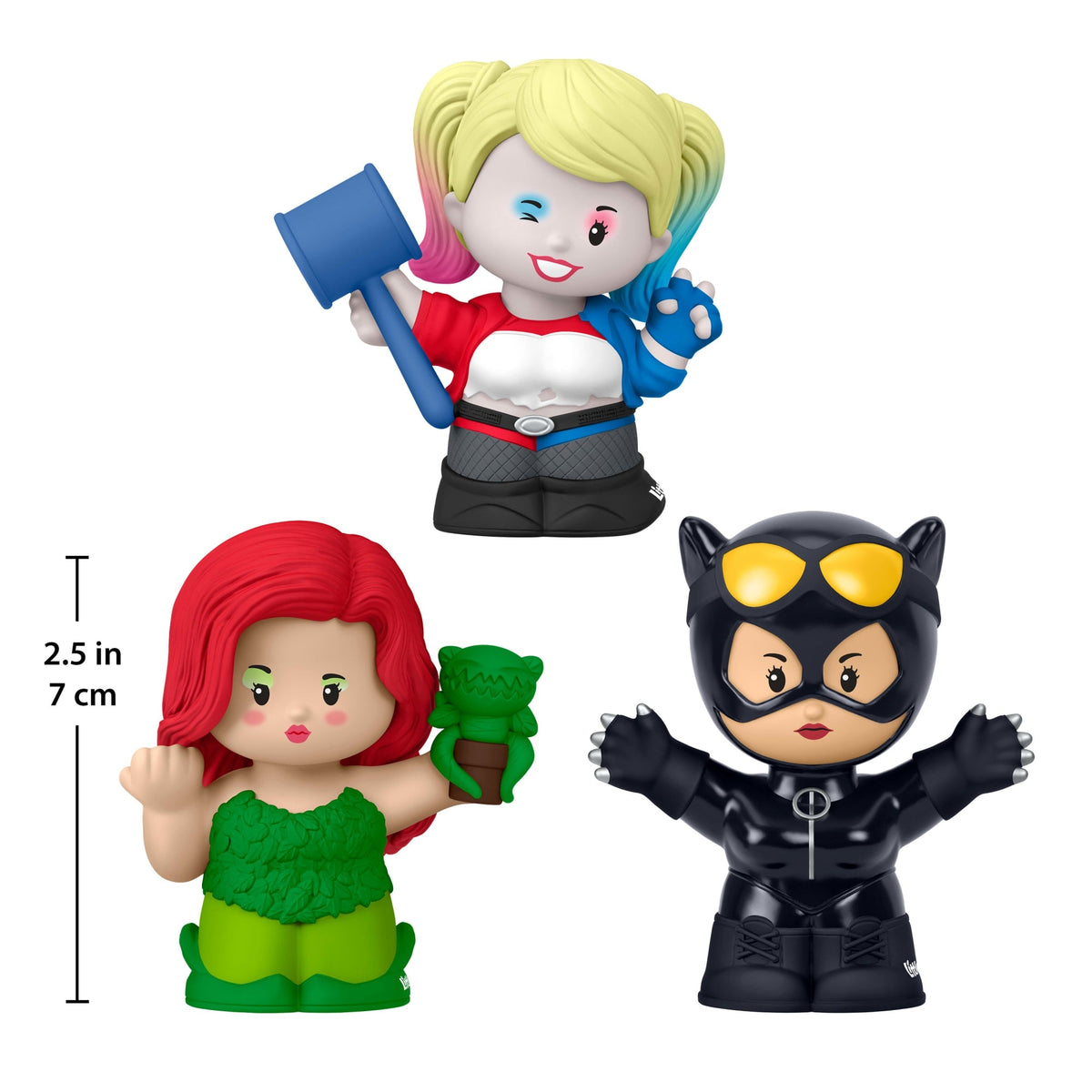Little People Collector DC Super-Villains Special Edition Set For Comic Book Fans, 3 Figures
