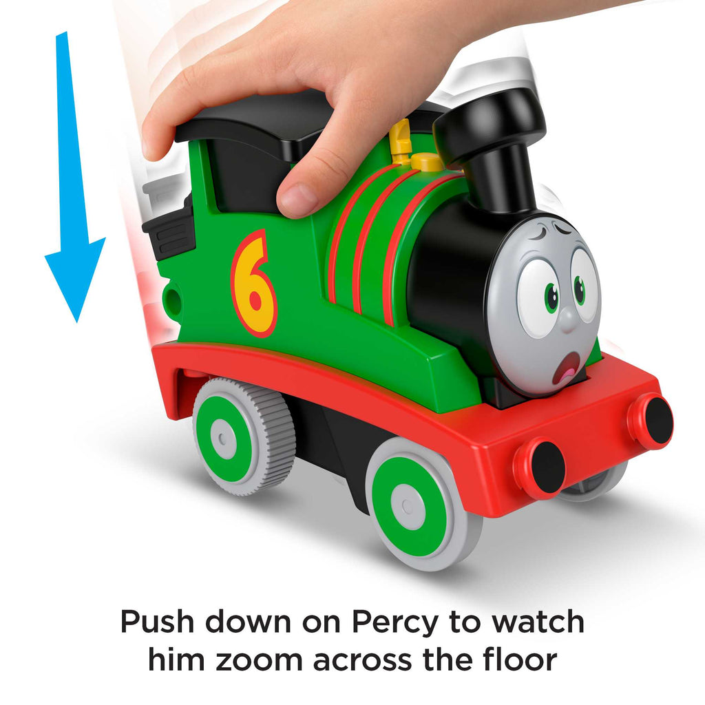 Fisher-Price Thomas & Friends Press 'n Go Stunt Engine Percy
