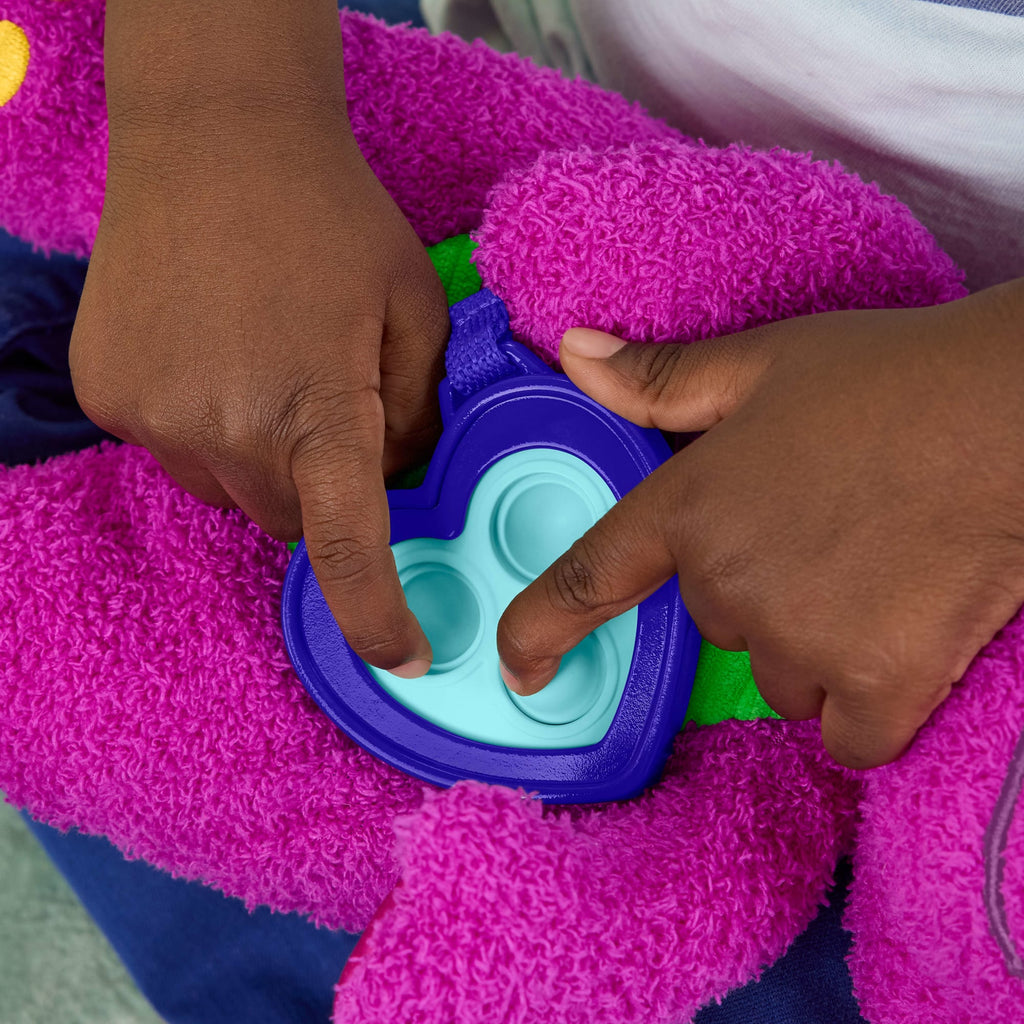 Jouet Sensoriel en Peluche Le Monde de Barney de Fisher-Price