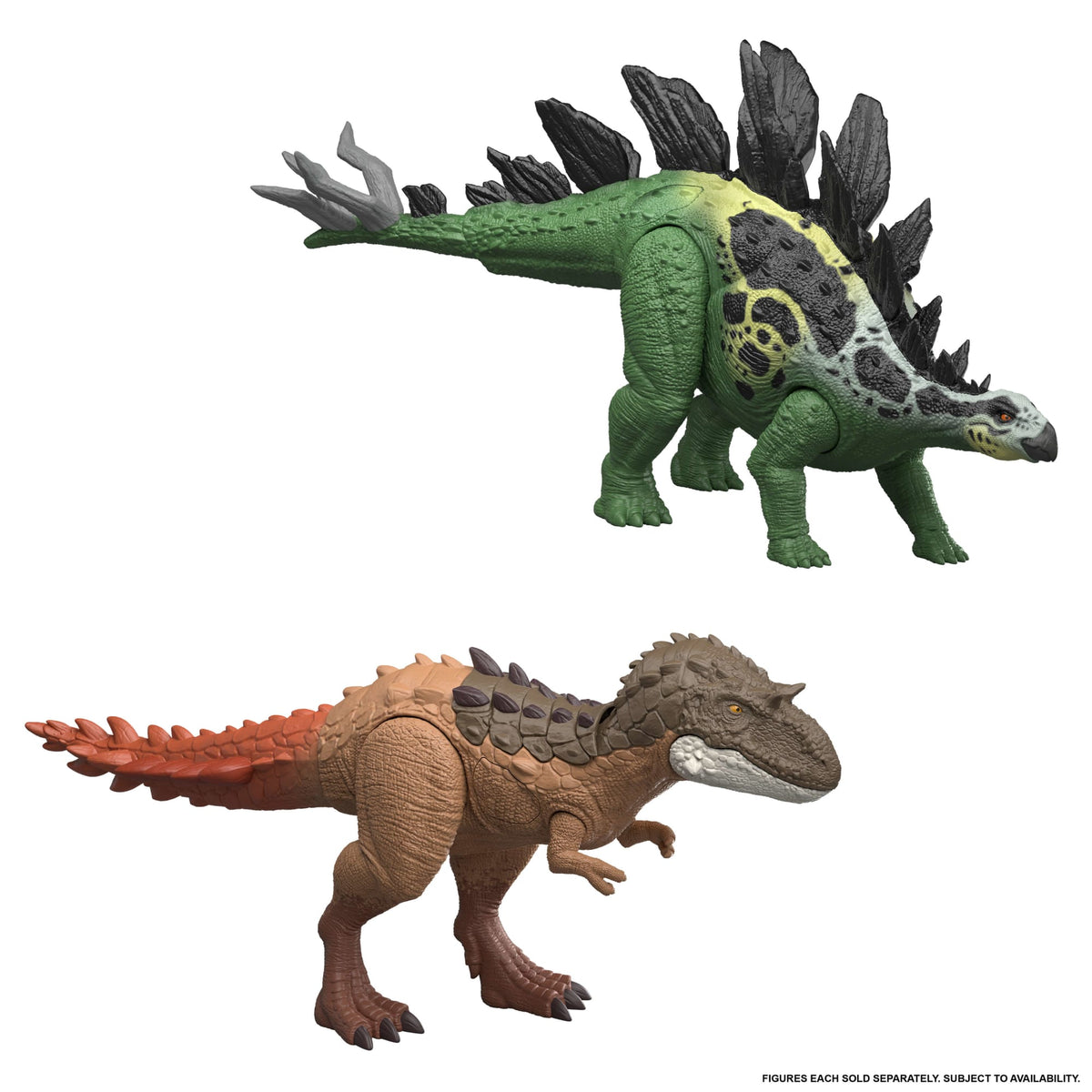 Jurassic World Gigantic Thrashers Gorgosaurus Dinosaur Action Figure Toy, 2 Attacks & EVolve Feature