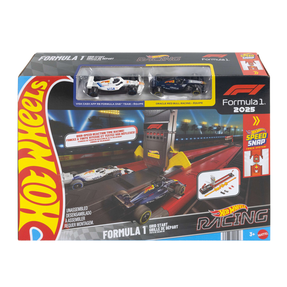 Hot Wheels Racing Pista de Juguete Pista de Carrerar Desafio de Salida
