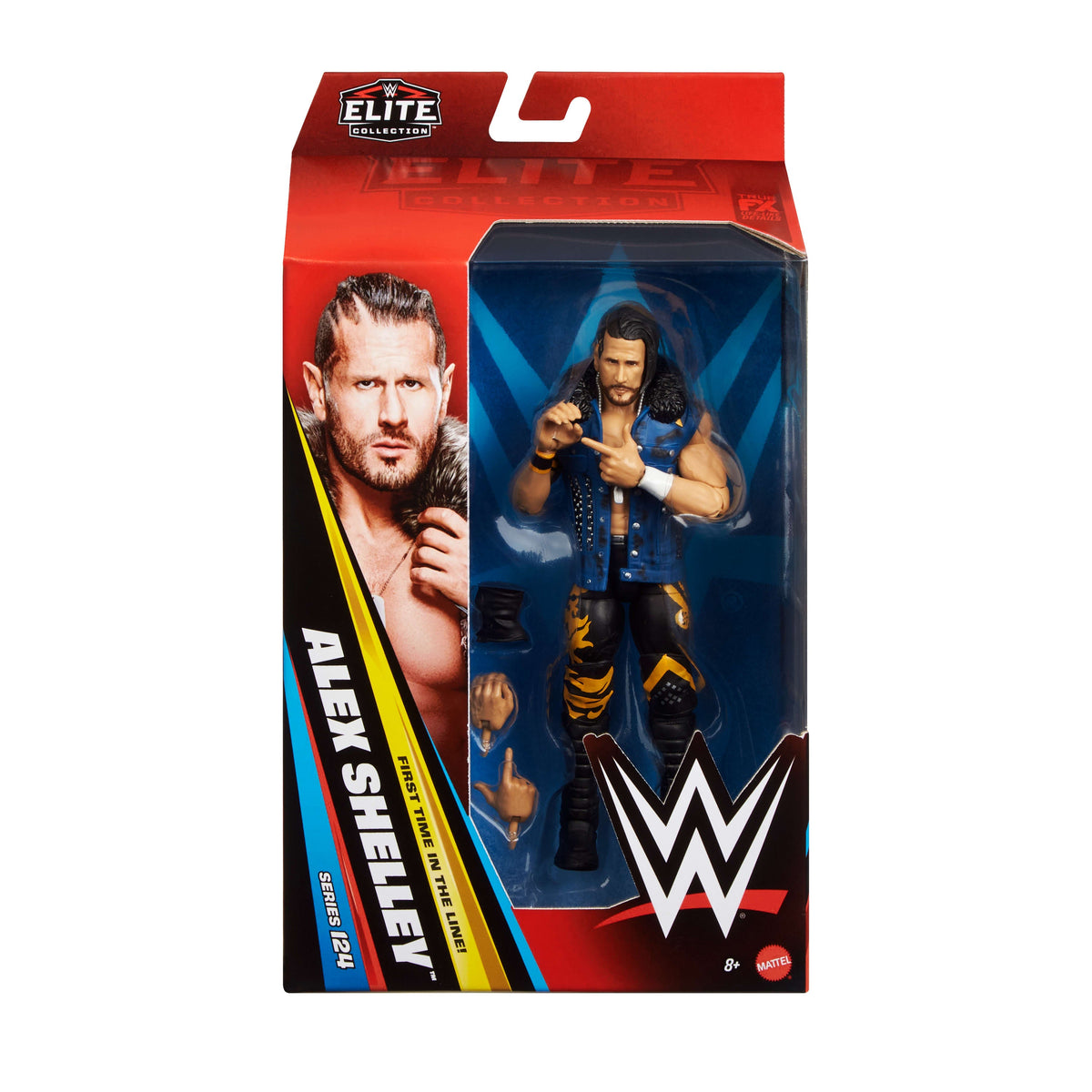 Wwe Élite Alex Shelley Figurine