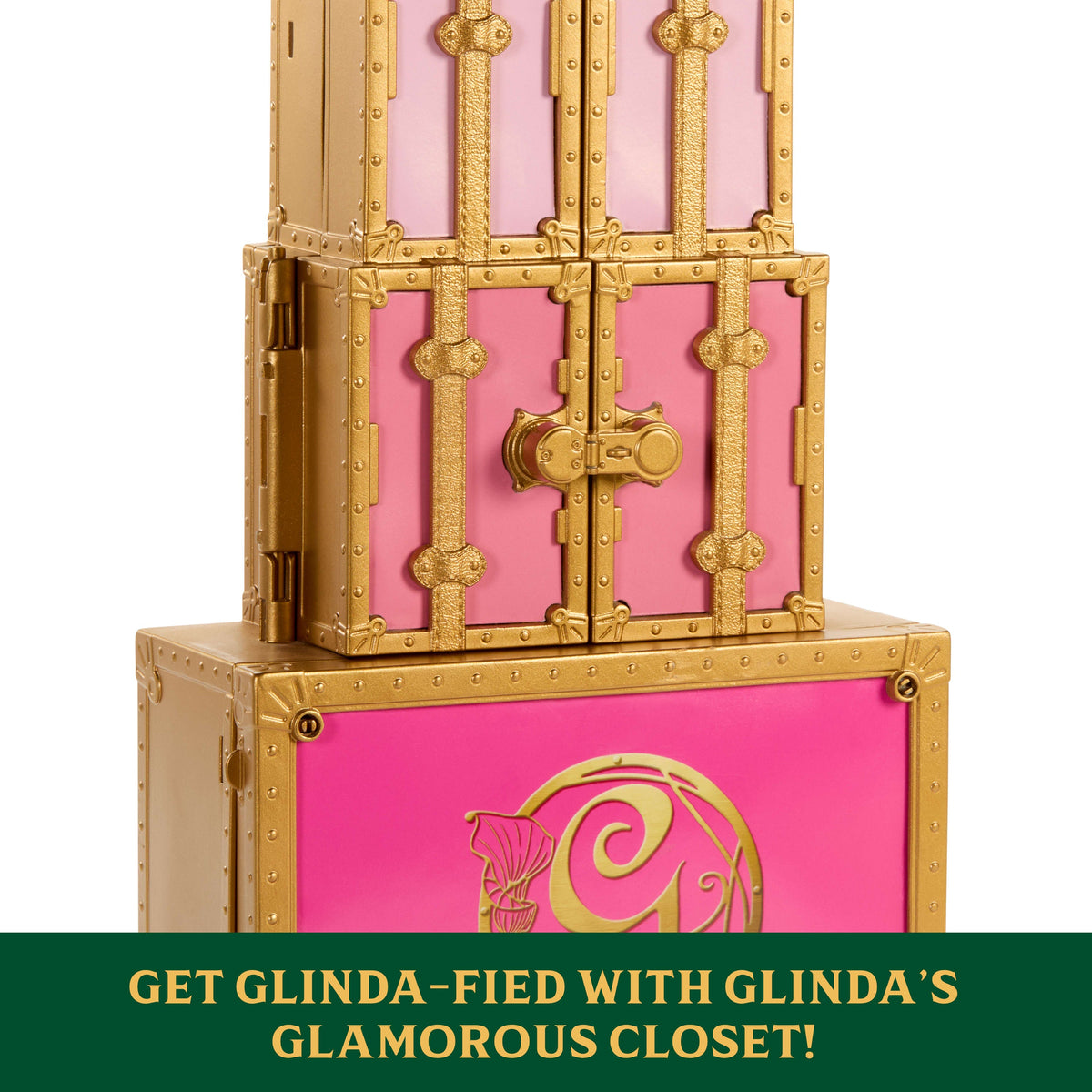Universal Pictures’ Wicked Glinda's Glamorous Closet, 2 Unique Looks, Surprises & 13 Accessories