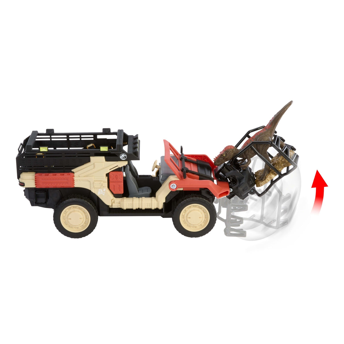 Matchbox-Véhicule Télécommandé Chasseur de Dinos Jurassic Box