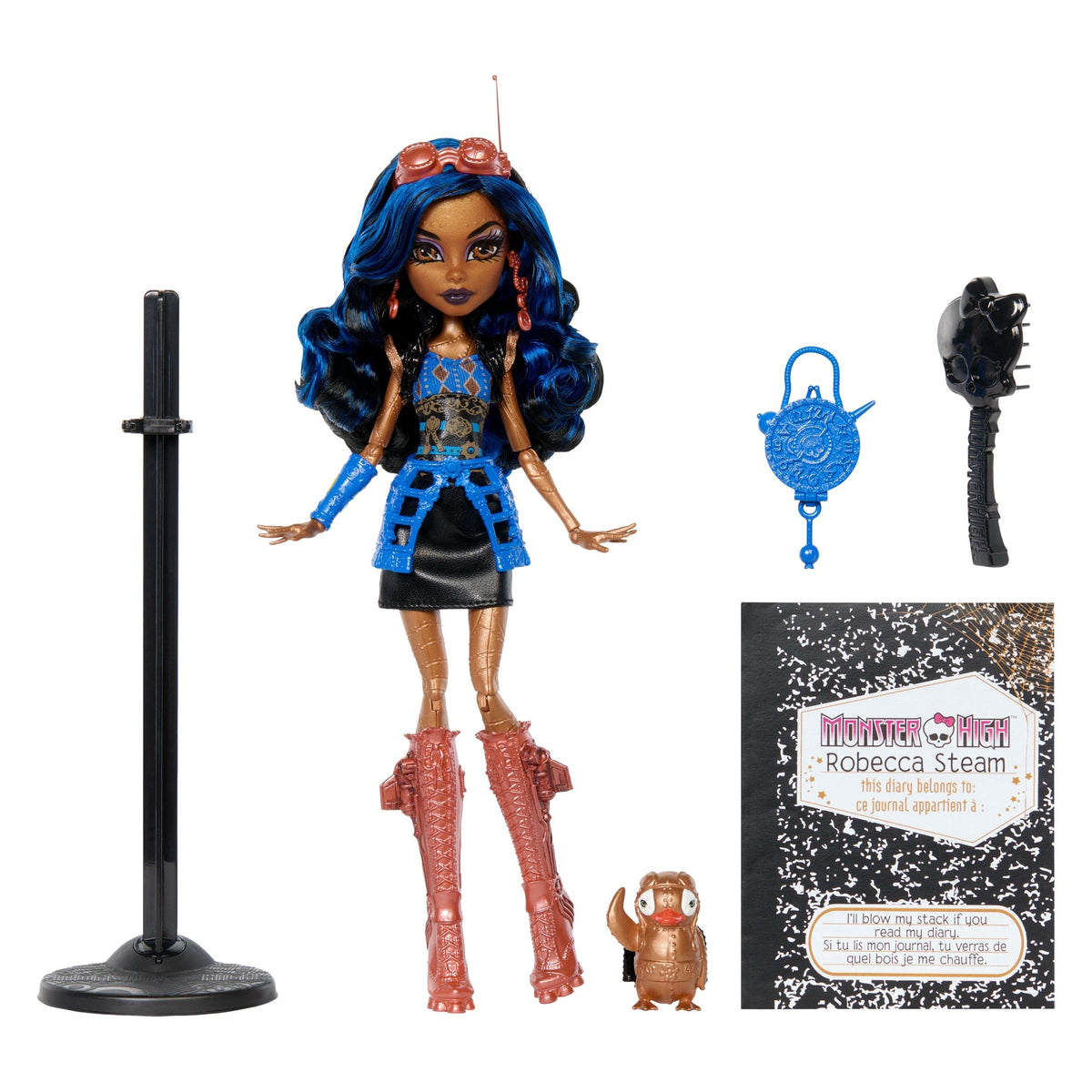 Monster High–Boo-Riginal Creeproduction Robecca-Poupée