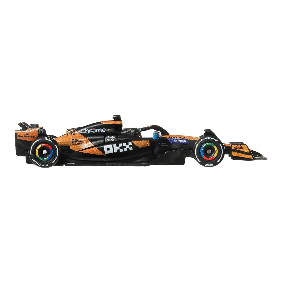 Hot Wheels 1:64 Scale Premium Die-Cast Formula 1 Collectible Toy Race Car