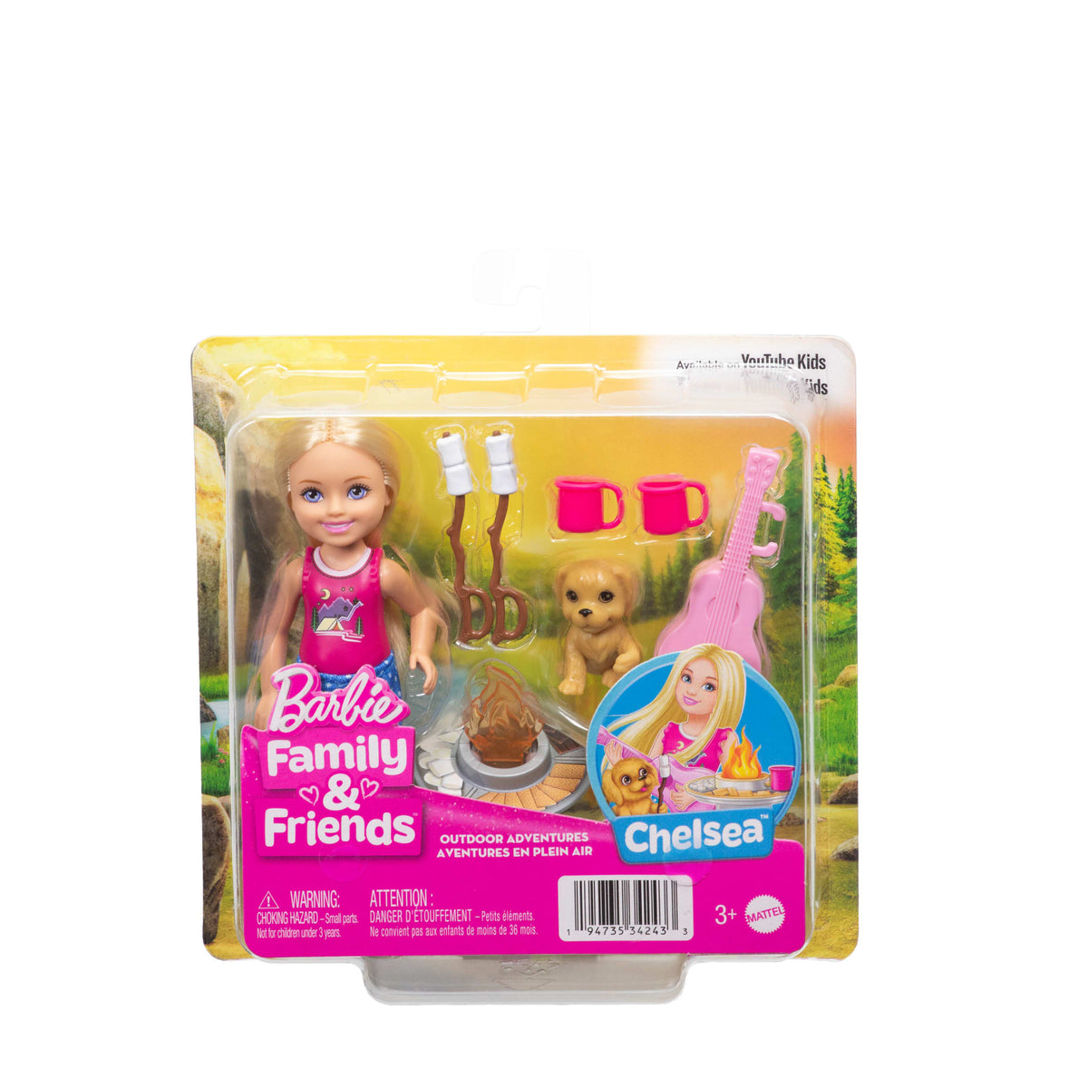 Barbie Family Muñeca Chelsea Campista
