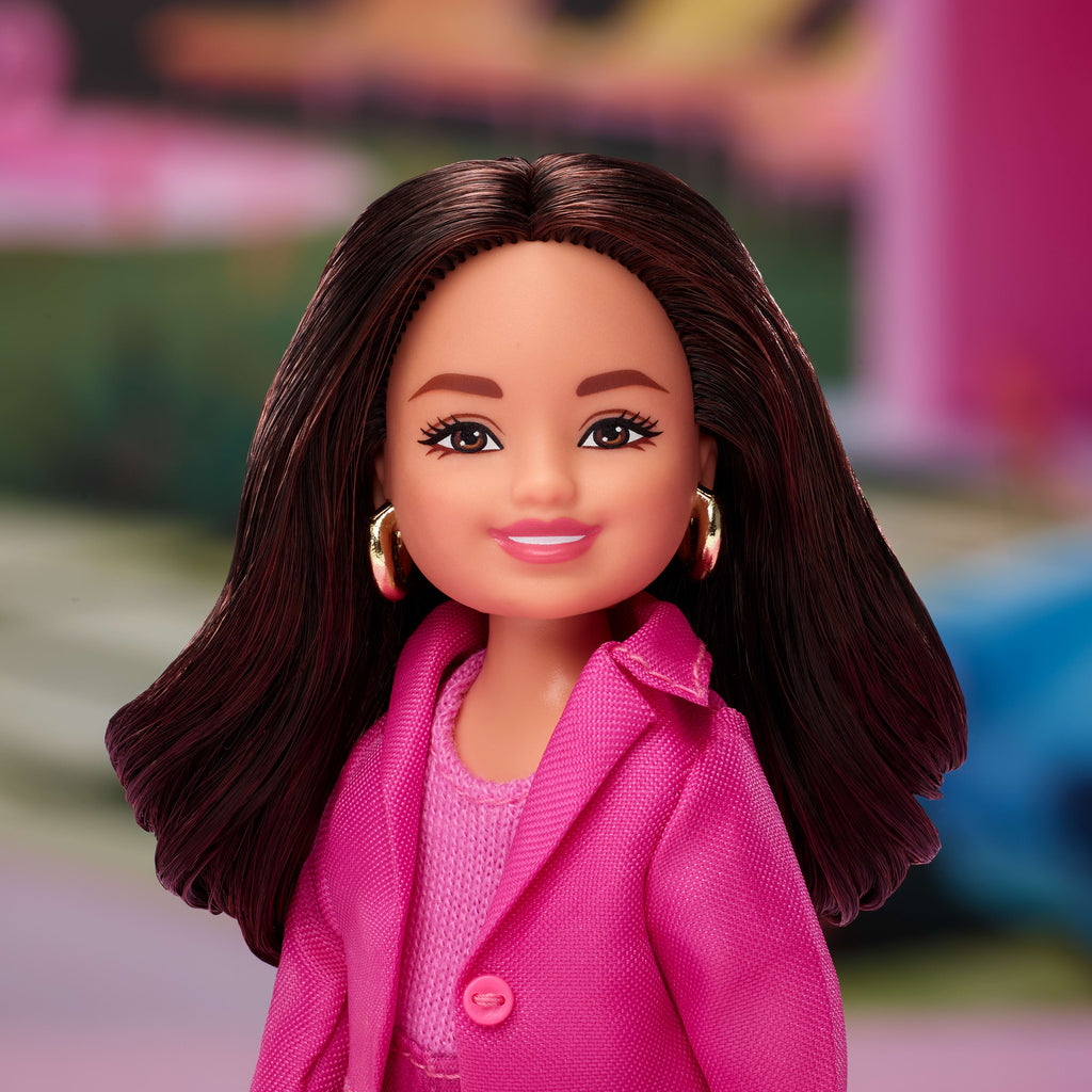 Barbie The Movie Chelsea Collectible 4-Pack Dolls, Includes Barbie, Ken, President Barbie, & Gloria Characters