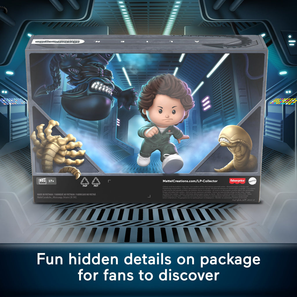 Little People Collector Alien Movie Special Edition Set For Sci-Fi Fans, 4 Figures