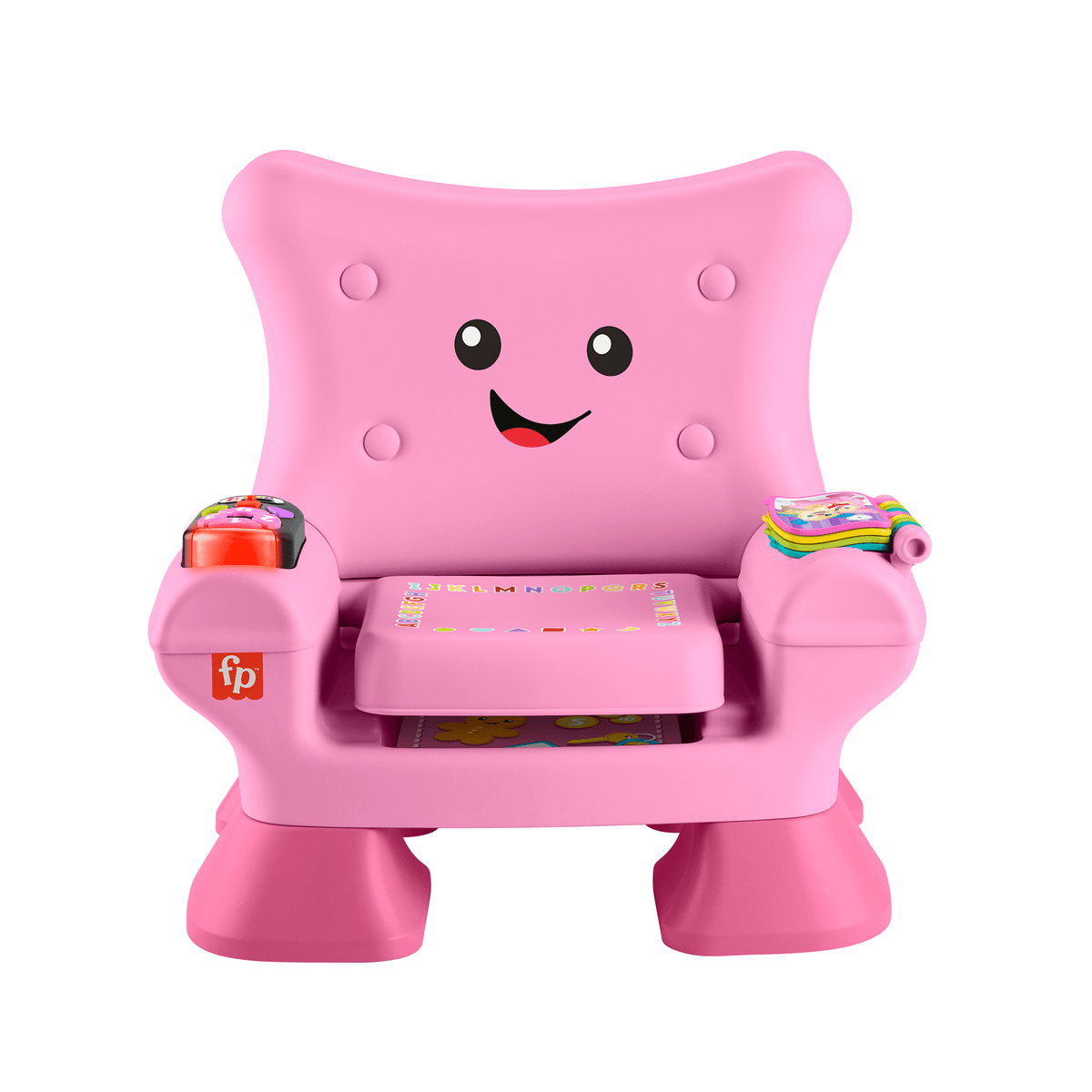 Fisher-Price Laugh & Learn Smart Stages Chair Electronic Learning Toy For Toddlers, Pink