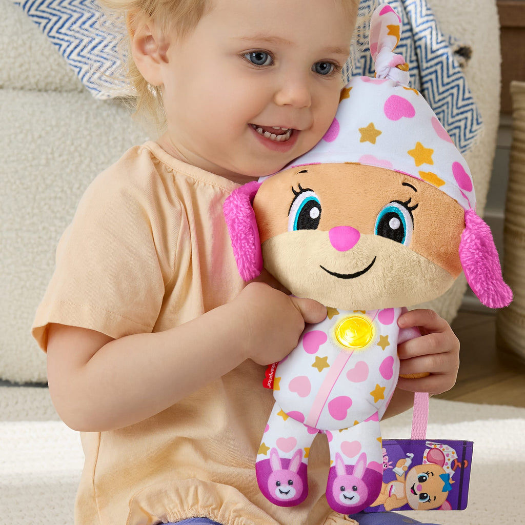 Fisher-Price Infant-Learning Juguete para Bebés Hermanita Hora de Dormir