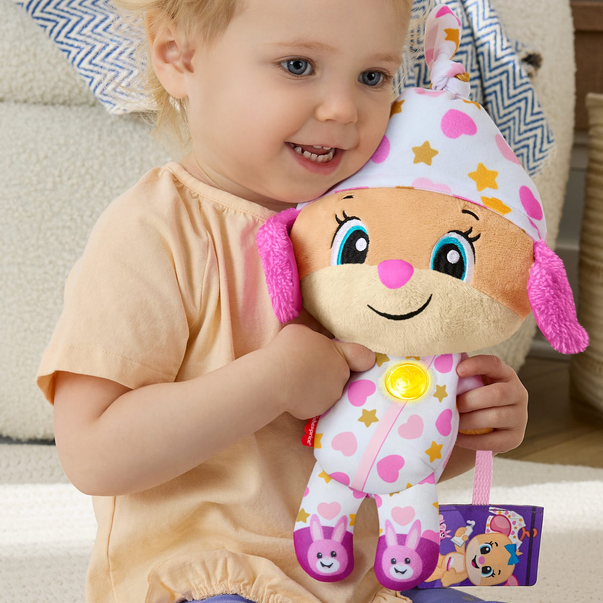 Fisher-Price Infant-Learning Juguete para Bebés Hermanita Hora de Dormir
