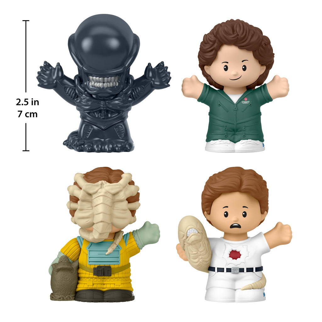 Little People Collector Alien Movie Special Edition Set For Sci-Fi Fans, 4 Figures