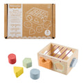 Fisher-Price Wood Flexi Shape Sorter, 7-Piece Wooden Baby & Toddler Activity Toy