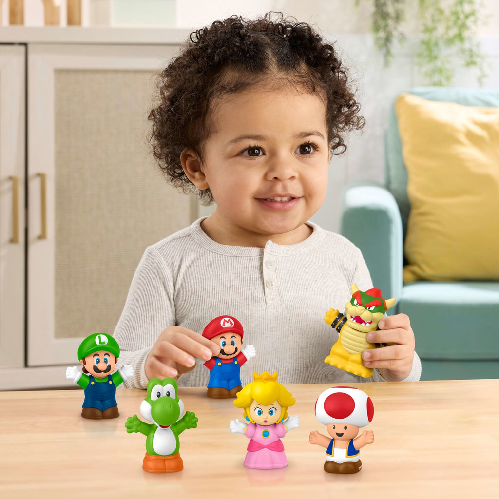 Little People Nintendo Juguete para Bebés Paquete de figuras de Mario Bros