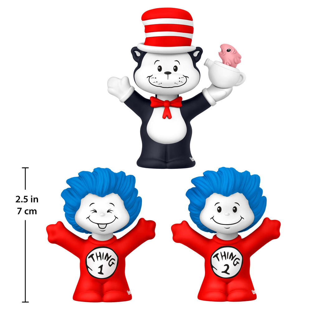 Little People Collector Dr. Seuss The Cat in The Hat Special Edition Set For Fans, 3 Figures