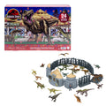 Jurassic World Island Visitor Advent Calendar, 24 Days Toy Surprises, 19 Dinosaur Minis