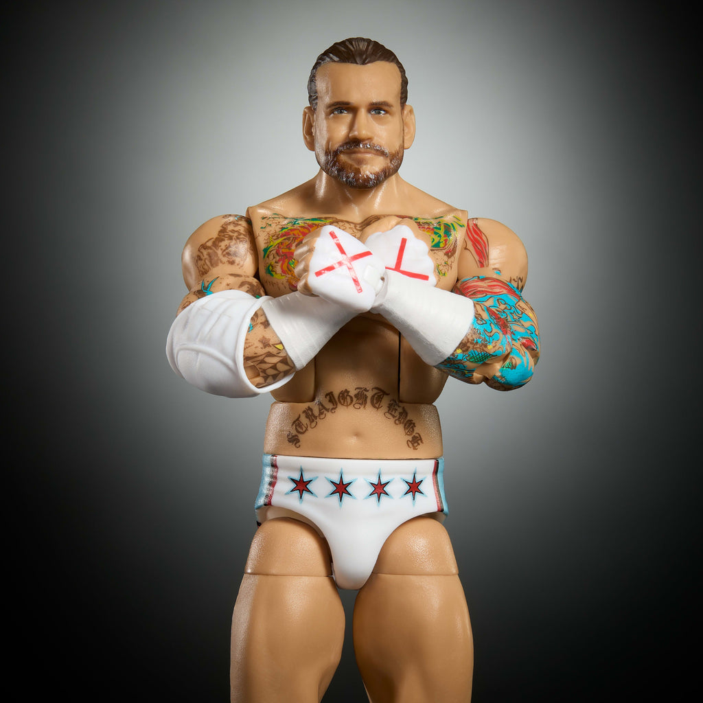 Wwe Figurine Articulée Élite Cm Punk