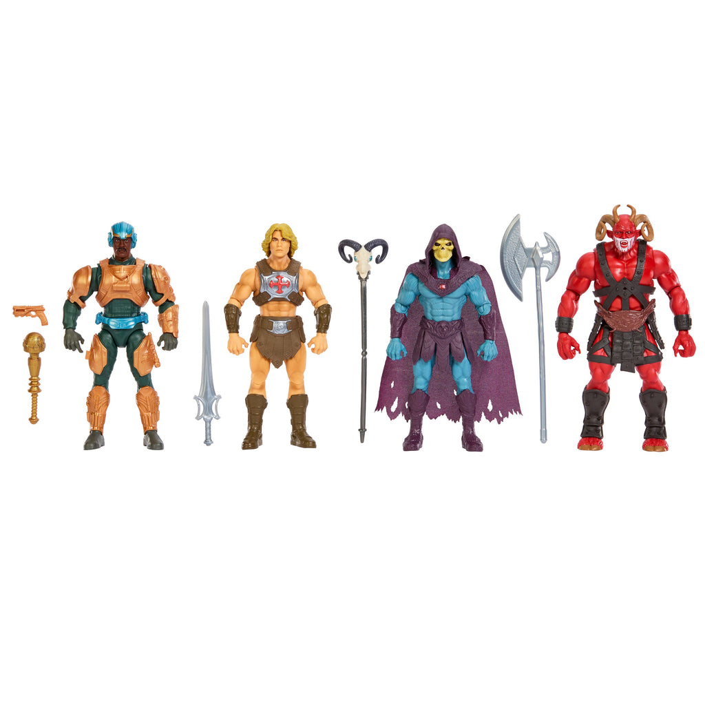 Masters of the Universe Filme Kids Pacote com 4 figuras de Ação