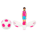 Barbie Team Barbie Roll & Reveal Poupée et Accessoires Joueuse de Soccer