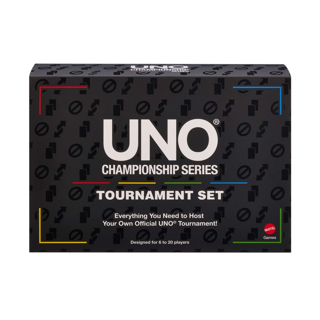 UNO Juego de Cartas Championship Series kit de torneo con todo lo necesario para competir