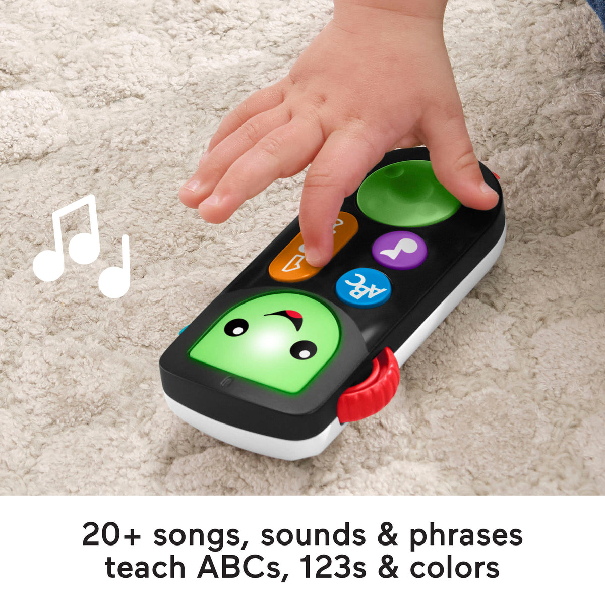 Fisher-Price Laugh & Learn Stream & Learn Remote Electronic Learning Toy For Infants
