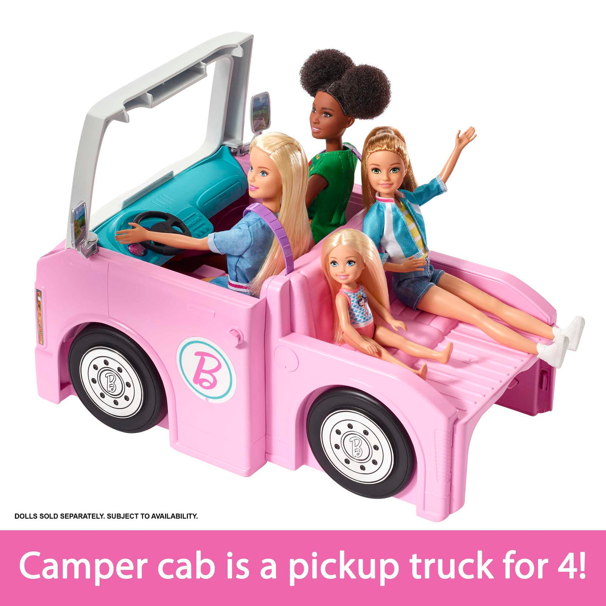 Barbie 3-in-1 Dreamcamper Vehicle And Accessories