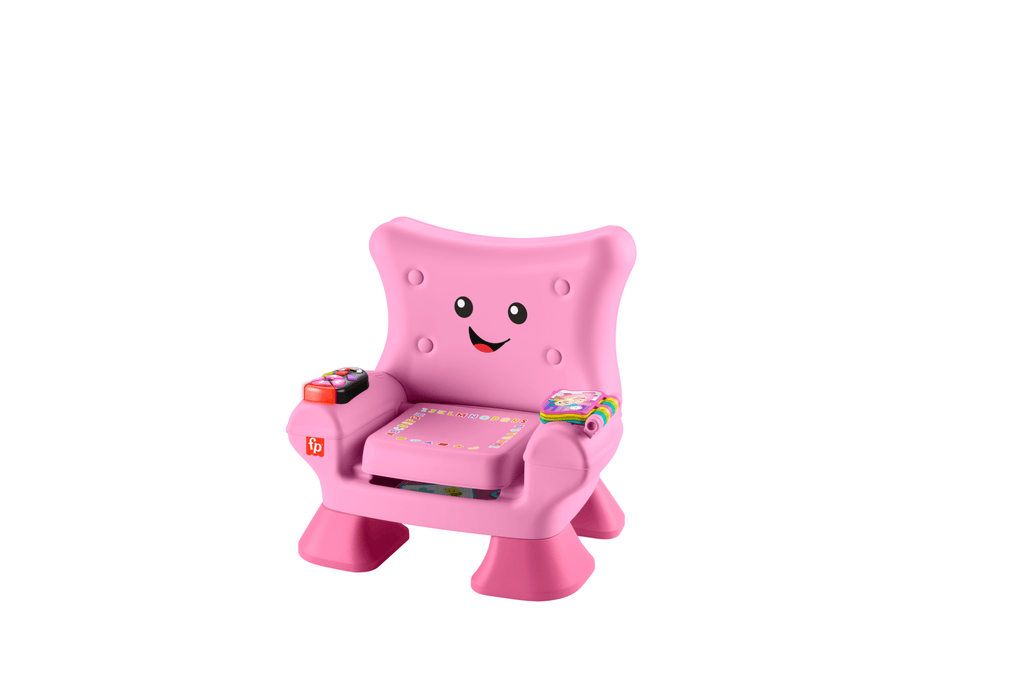 Fisher-Price Laugh & Learn Smart Stages Chair Electronic Learning Toy For Toddlers, Pink